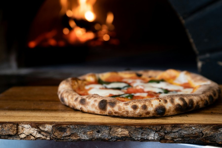 organic wood-fired pizza